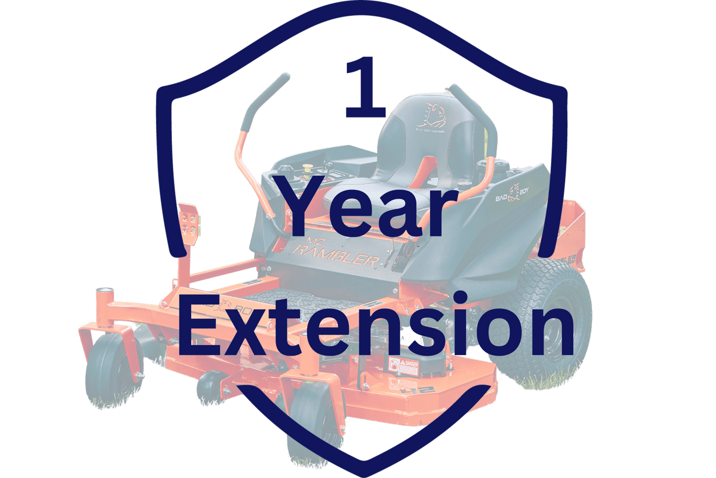 Residential Zero Turn - 1 Year Extension - OPE Sheild