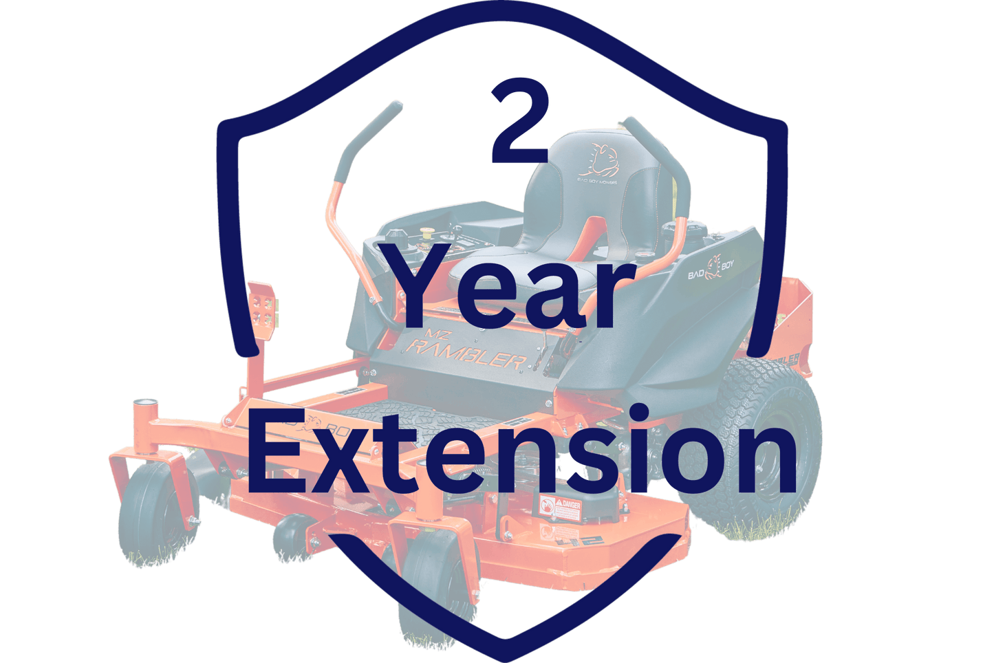 Residential Zero Turn - 2 Year Extension - OPE Sheild